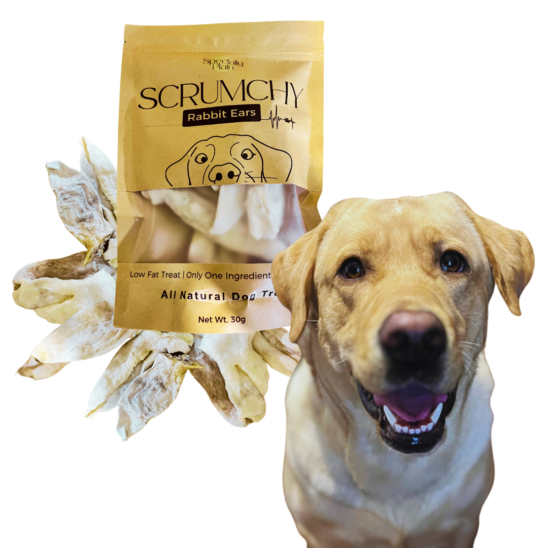 Scrumchy Freeze-Dried Rabbit Ears 30g