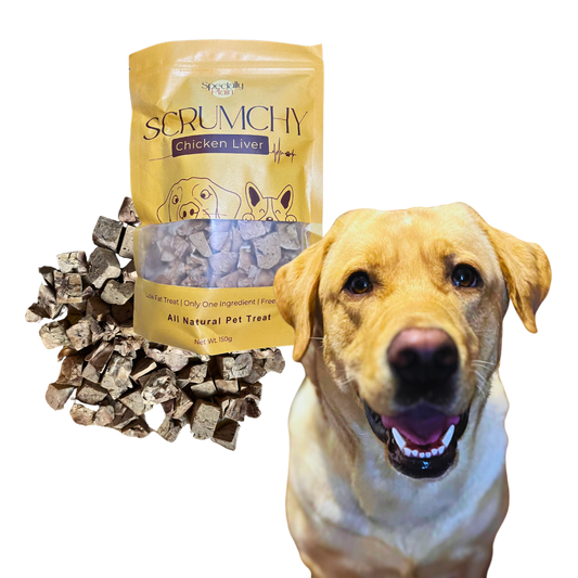 Scrumchy Freeze-Dried Chicken Liver 150g